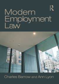 現代英国の労働法<br>Modern Employment Law