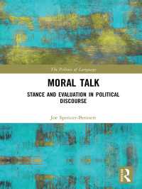 Moral Talk : Stance and Evaluation in Political Discourse