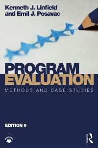 Program Evaluation : Methods and Case Studies（9 NED）
