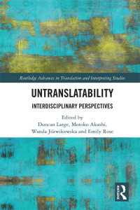 Untranslatability : Interdisciplinary Perspectives