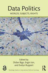 データの政治学<br>Data Politics : Worlds, Subjects, Rights