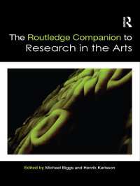諸芸術研究法必携<br>The Routledge Companion to Research in the Arts