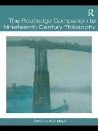 ラウトレッジ版　１９世紀哲学必携<br>The Routledge Companion to Nineteenth Century Philosophy