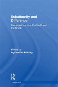 サバルタンであることと差異<br>Subalternity and Difference : Investigations from the North and the South