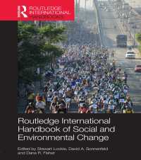 ラウトレッジ版 社会・環境変化国際ハンドブック<br>Routledge International Handbook of Social and Environmental Change