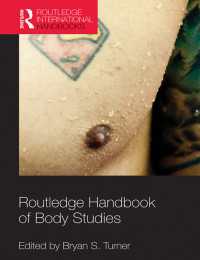 ラウトレッジ版　身体研究ハンドブック<br>Routledge Handbook of Body Studies