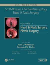 Scott-Brown's Otorhinolaryngology and Head and Neck Surgery : Volume 3: Head and Neck Surgery, Plastic Surgery（8 DGO）