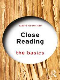 精読の基本<br>Close Reading: The Basics