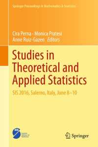 Studies in Theoretical and Applied Statistics : SIS 2016, Salerno, Italy, June 8-10