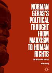 Norman Geras’s Political Thought from Marxism to Human Rights : Controversy and Analysis