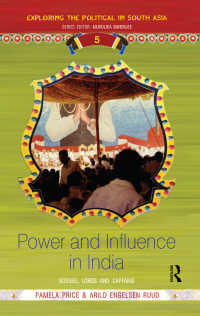 Power and Influence in India : Bosses, Lords and Captains