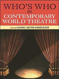 現代世界演劇人名録<br>Who's Who in Contemporary World Theatre