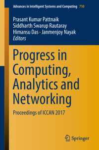 Progress in Computing, Analytics and Networking : Proceedings of ICCAN 2017