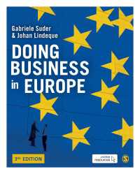 欧州におけるビジネス（第３版）<br>Doing Business in Europe（Third Edition）