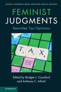 Feminist Judgments : Rewritten Tax Opinions