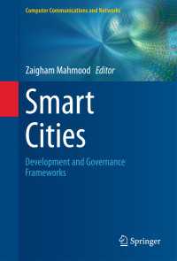 Smart Cities : Development and Governance Frameworks