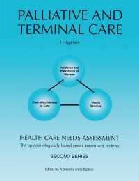 Health Care Needs Assessment : The Epidemiologically Based Needs Assessment Reviews