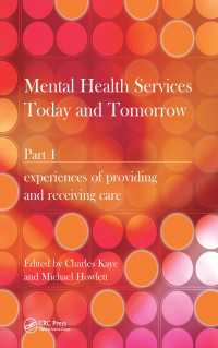 Mental Health Services Today and Tomorrow : Pt. 1