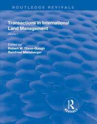 Transactions in International Land Management : Volume 1