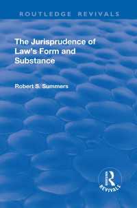 The Jurisprudence of  Law's Form and Substance