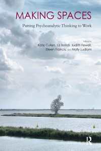 Making Spaces : Putting Psychoanalytic Thinking to Work