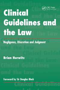 Clinical Guidelines and the Law : Negligence, Discretion, and Judgement