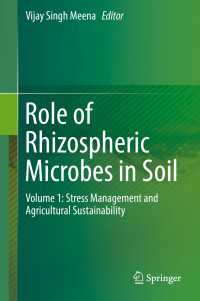 Role of Rhizospheric Microbes in Soil : Volume 1: Stress Management and Agricultural Sustainability