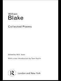 イエイツ編／ブレイク詩集<br>Collected Poems（2）