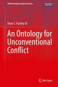An Ontology for Unconventional Conflict〈1st ed. 2018〉