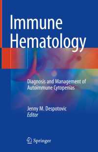 Immune Hematology : Diagnosis and Management of Autoimmune Cytopenias