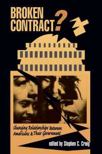 Broken Contract? : Changing Relationships Between Americans And Their Government