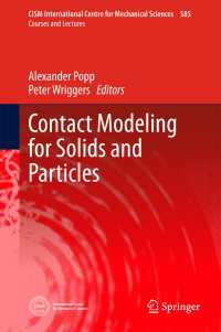 Contact Modeling for Solids and Particles〈1st ed. 2018〉