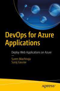DevOps for Azure Applications〈First Edition〉 : Deploy Web Applications on Azure