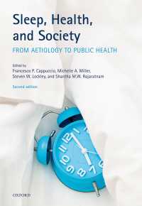 Sleep, Health, and Society : From Aetiology to Public Health（2）