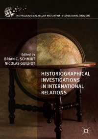 Historiographical Investigations in International Relations〈1st ed. 2019〉