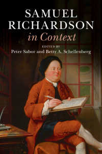 リチャードソン研究のためのコンテクスト<br>Samuel Richardson in Context
