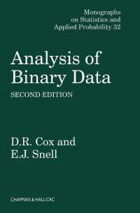 Analysis of Binary Data（2 NED）