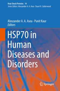 HSP70 in Human Diseases and Disorders
