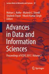 Advances in Data and Information Sciences〈1st ed. 2019〉 : Proceedings of ICDIS 2017, Volume 2