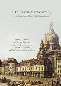 Life History Evolution : A Biological Meta-Theory for the Social Sciences