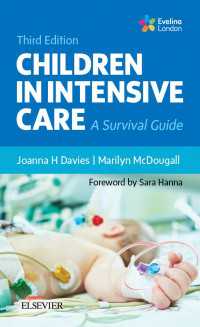 小児集中治療（第３版）<br>Children in Intensive Care E-Book : Children in Intensive Care E-Book（3）