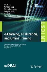 e-Learning, e-Education, and Online Training : 4th International Conference, eLEOT 2018, Shanghai, China, April 5–7, 2018, Proceedings
