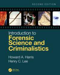 法科学・犯罪科学入門（第２版）<br>Introduction to Forensic Science and Criminalistics, Second Edition（2 NED）