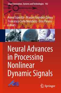 Neural Advances in Processing Nonlinear Dynamic Signals〈1st ed. 2019〉