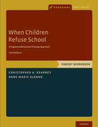 When Children Refuse School : Parent Workbook（3）