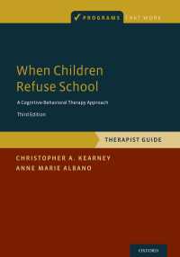 When Children Refuse School : Therapist Guide（3）