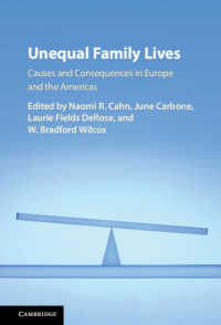 家庭生活にみる不平等：国際的考察<br>Unequal Family Lives : Causes and Consequences in Europe and the Americas