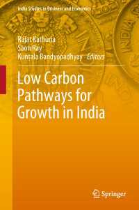Low Carbon Pathways for Growth in India