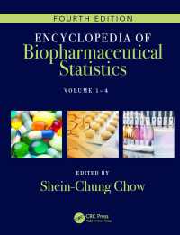 バイオ医薬品統計学百科事典（第４版・全４巻）<br>Encyclopedia of Biopharmaceutical Statistics - Four Volume Set（4）