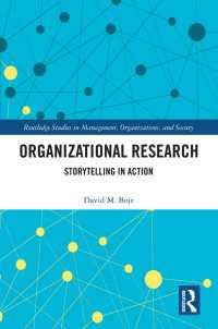 Organizational Research : Storytelling in Action
